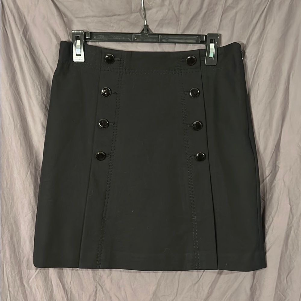 LOFT Black Mini Pencil Skirt Work